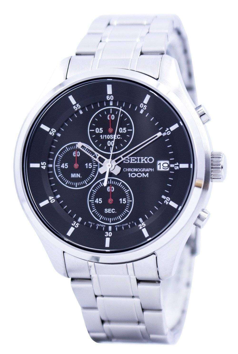 Seiko Kvartsi Chronograph SKS539 SKS539P1 SKS539P Miesten Watch