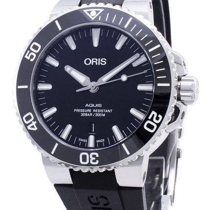 Oris Aquis Date 01 733 7730 4134-07 4 24 64EB 01-733-7730-4134-07-4-24-64EB Automaattinen 300M miesten kello