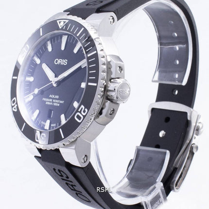 Oris Aquis Date 01 733 7730 4134-07 4 24 64EB 01-733-7730-4134-07-4-24-64EB Automaattinen 300M miesten kello