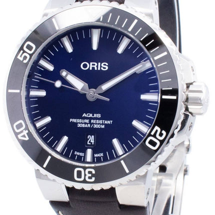 Oris Aquis Päivämäärä 01 733 7730 4135-07 5 24 10EB 01-733-7730-4135-07-5-24-10EB Automaattinen 300M miesten kello