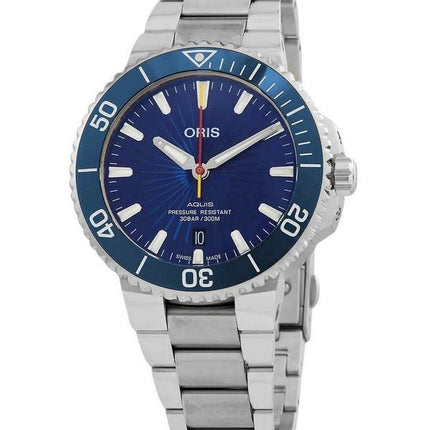 Oris Aquis Sun Wukong Limited Edition Blue Dial automaattinen sukeltaja 01 733 7766 4185 - Set 300M miesten kello