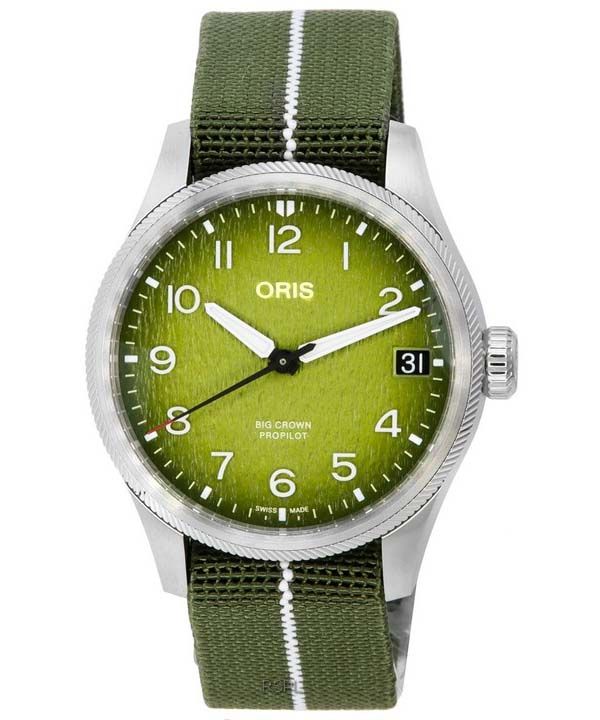 Oris Big Crown ProPilot Okavango Air Rescue Limited Edition automaattinen 01-751-7761-4187-Set 100M miesten kello lahjapakkaukse