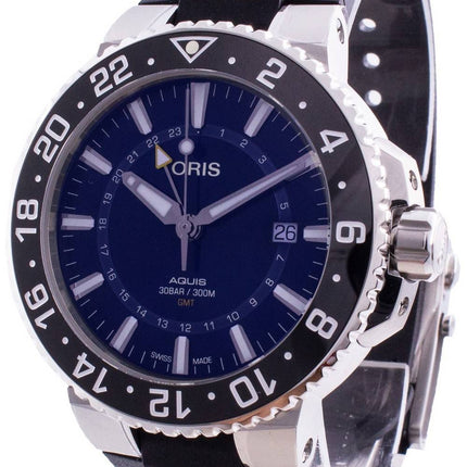 Oris Aquis Päivämäärä 01 798 7754 4135-07 4 24 64EB 01-798-7754-4135-07-4-24-64EB Automaattinen 300M miesten kello