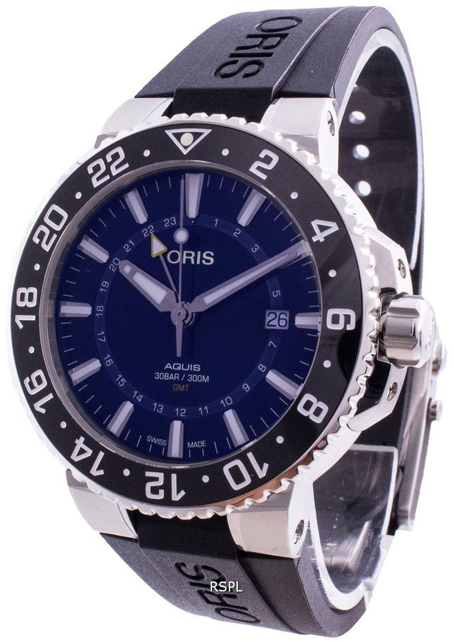 Oris Aquis Päivämäärä 01 798 7754 4135-07 4 24 64EB 01-798-7754-4135-07-4-24-64EB Automaattinen 300M miesten kello