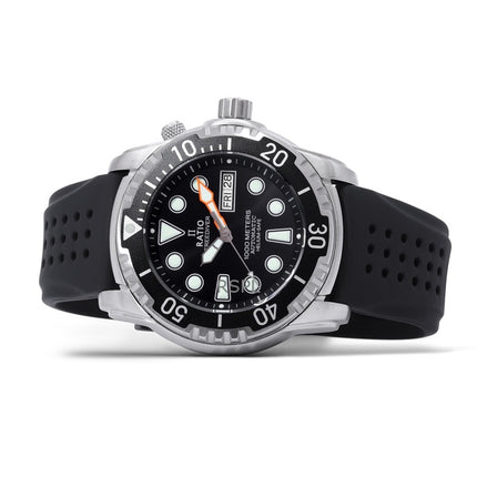 Suhdevapaa Diver Helium-Safe 1000M Sapphire Automaattinen 1068HA90-34VA-BLK miesten kello