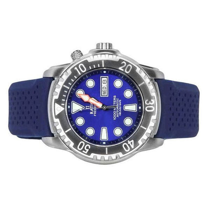 Suhdevapaa Diver Helium-Safe 1000M Sapphire Automaattinen 1068HA90-34VA-BLU miesten kello