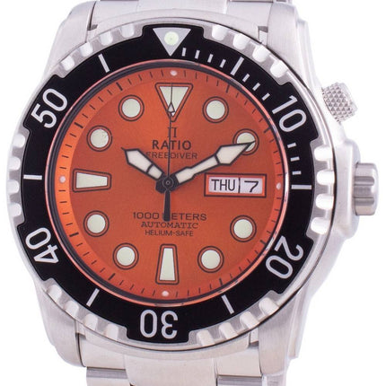 Suhdevapaa Diver Helium-Safe 1000M Sapphire Automatic 1068HA96-34VA-ORG miesten kello