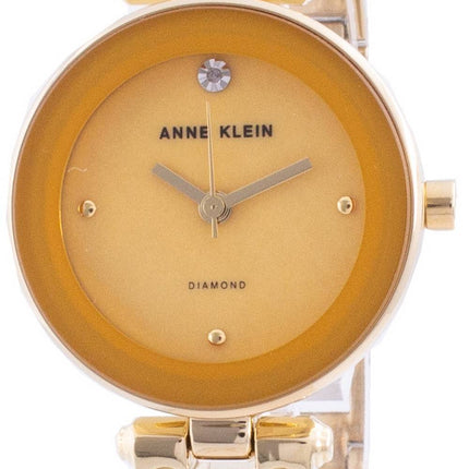 Anne Klein 1980MGGB Quartz Diamond Accents Naistenkello