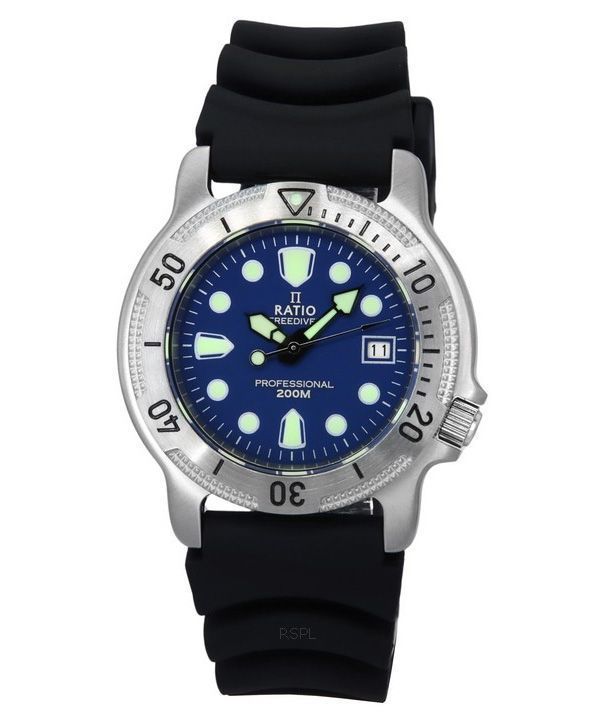 Suhde FreeDiver Professional Sapphire Blue Kellotaulu Quartz 22AD202-BLU 200M Miesten kello