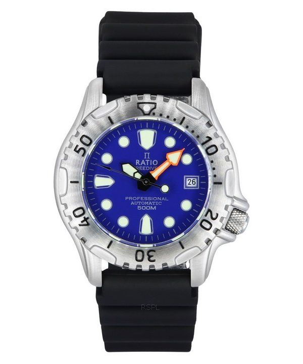 Ratio FreeDiver Professional 500M Sapphire Blue Kellotaulu Automaattinen 32GS202A-BLU Miesten kello