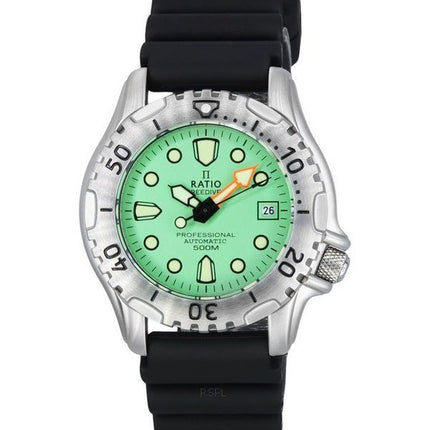 Ratio FreeDiver Professional 500M Sapphire Mint Green Kellotaulu Automaattinen 32GS202A-MGRN Miesten kello