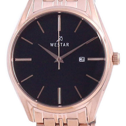 Westar Black Dial kaksisävyinen ruostumaton teräs kvartsi 40210 PPN 603 naisten kello