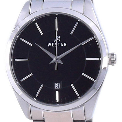 Westar Black Dial ruostumaton teräs kvartsi 40213 STN 103 naisten kello