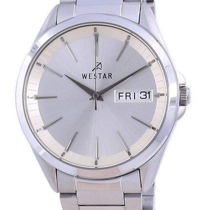 Westar Champagne Dial ruostumaton teräs kvartsi 50212 STN 102 miesten kello