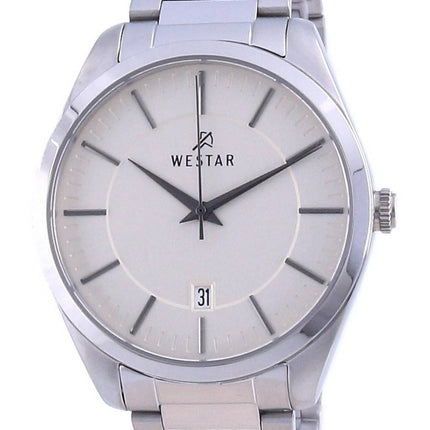 Westar Champagne Dial ruostumaton teräs kvartsi 50213 STN 102 miesten kello