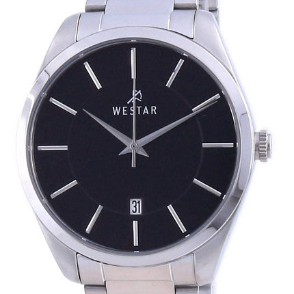 Westar Black Dial ruostumaton teräs kvartsi 50213 STN 103 miesten kello