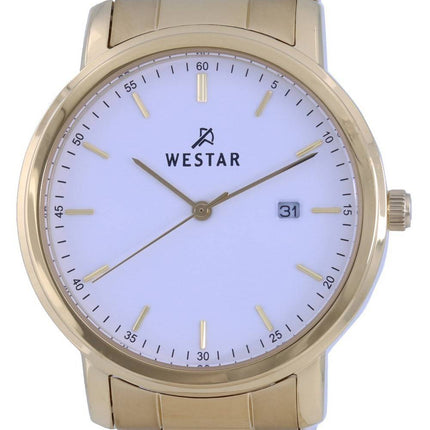 Westar Rose Gold Tone ruostumattomasta terÃ¤ksestÃ¤ valmistettu kvartsi 40245 PPN 609 naisten kello