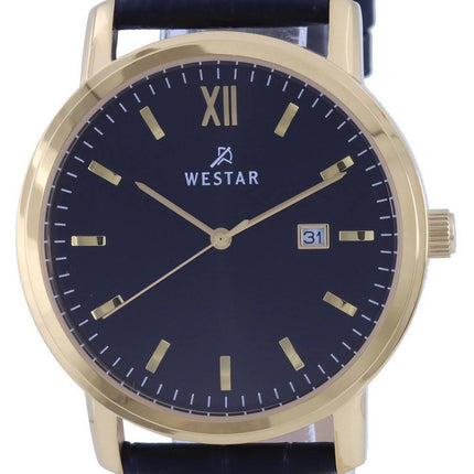 Westar White Dial Rose Gold SÃ¤vy ruostumattomasta terÃ¤ksestÃ¤ valmistettu kvartsi 50243 PPN 601 miesten kello