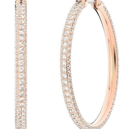 Swarovski Dextera Hoop Rose kullanväriset korvakorut 5383938 naisille