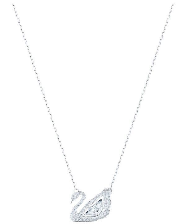 Swarovski Swan White Rhodium kaulakoru 5514421 naisille