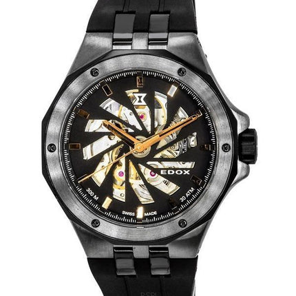 Edox Delfin Mecano 60th Anniversary Limited Edition automaattinen sukeltaja 85304357GNNRN1 200M miesten kello