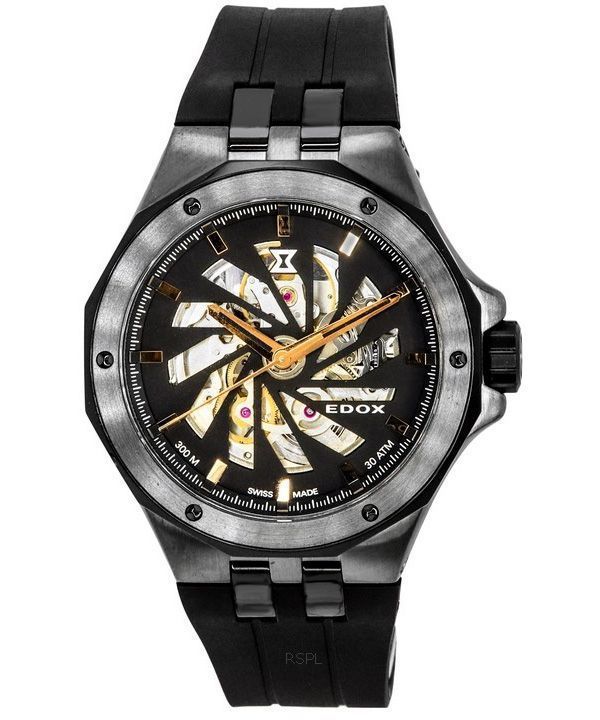 Edox Delfin Mecano 60th Anniversary Limited Edition automaattinen sukeltaja 85304357GNNRN1 200M miesten kello