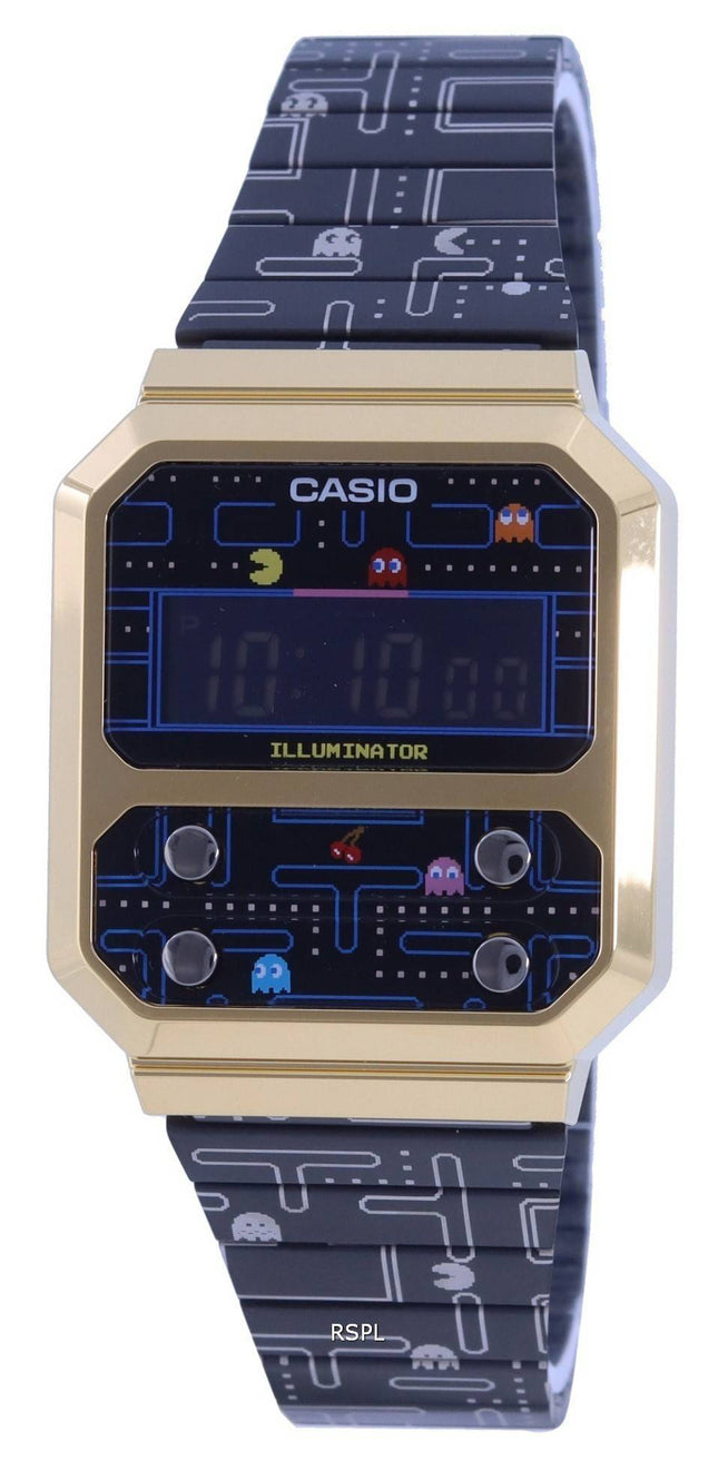 Casio Youth Vintage X Pac-Man Limited Edition digitaalinen A100WEPC-1B A100WEPC-1 Unisex kello