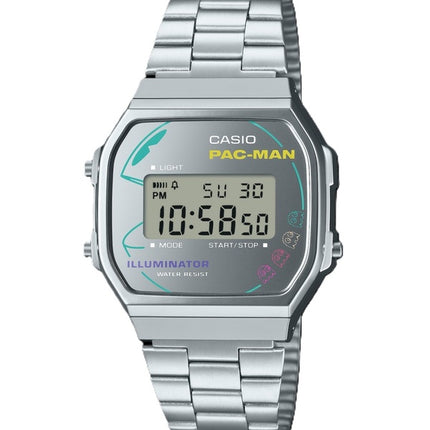 Casio Vintage Digital PAC-MAN Collaboration Quartz A168WEPC-7A Unisex kello