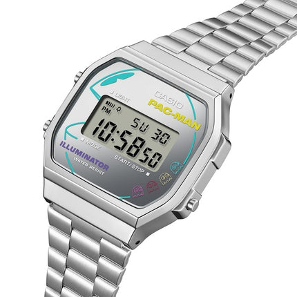 Casio Vintage Digital PAC-MAN Collaboration Quartz A168WEPC-7A Unisex kello