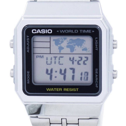 Casio hälytys maailman aika digitaalinen A500WA 1DF Miesten Kello