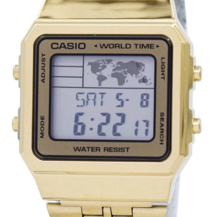 Casio hälytys maailman aika digitaalisen A500WGA 9DF Miesten Kello