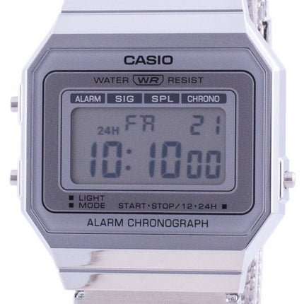 Casio Youth Vintage päivittäinen hälytyskvartsi A-700WM-7A A700WM-7A 100M naisten kello