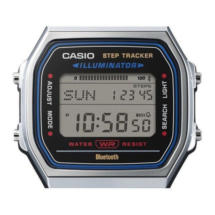 Casio Vintage Digital Smartphone Link ruostumattomasta teräksestä valmistettu kvartsi ABL-100WE-1A Unisex kello