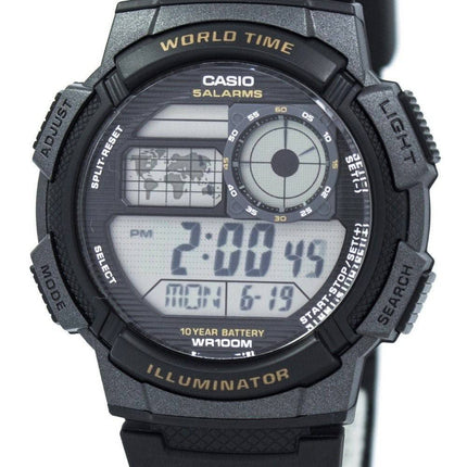 Casio nuorten digitaalisessa maailmassa aika AE-1000W-1AV Miesten Kello