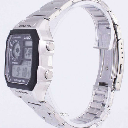 Casio digitaalinen maailmanaika WR100M AE-1200WHD-1AVDF AE-1200WHD-1AV miesten kello