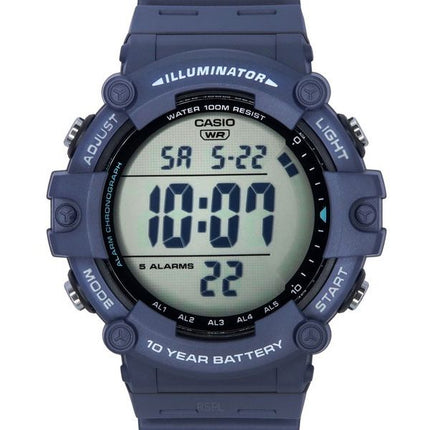 Casio Standard digitaalinen sininen hartsihihna kvartsi AE-1500WH-2A 100M miesten kello