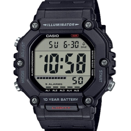 Casio digitaalinen hartsihihna kvartsi AE-1600H-1AV 100M miesten kello