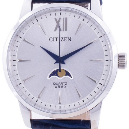 Citizen Moonphase Silver Dial Quartz AK5000-03A miesten kello