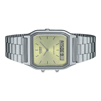 Casio Vintage analoginen digitaalinen kevyt samppanjakello Quartz AQ-230A-9AMQY Unisex kello