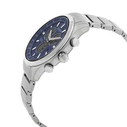 Citizen Eco-Drive Super Titanium Chronograph Blue Kellotaulu AT2530-85L 100M Miesten kello