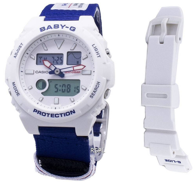 Casio Baby-G BAX-125-2A BAX125-2A Rajoitettu erä vuorovesikuvio naistenkello