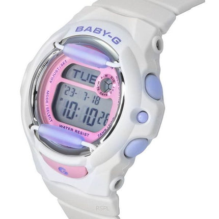 Casio Baby-G Basic digitaalinen valkoinen hartsihihna kvartsi BG-169PB-7 200M naisten kello