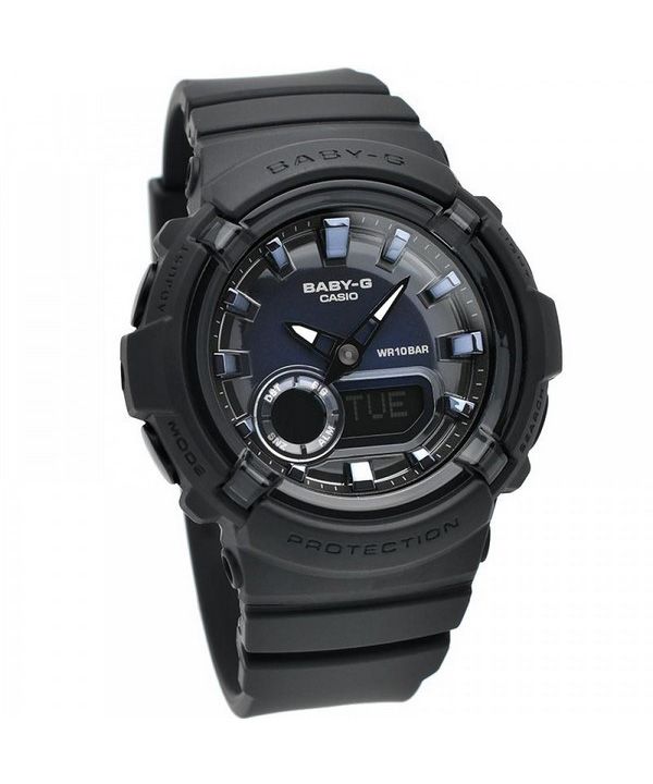 Casio Baby-G World Time analoginen digitaalinen BGA-280-1A BGA280-1 100M naisten kello