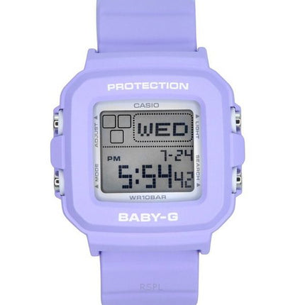 Casio Baby-G Plus digitaalinen 30-vuotispäivä, purppura hartsihihna, kvartsi BGD-10K-6 100M naisten kello erityisellä pidikkeell