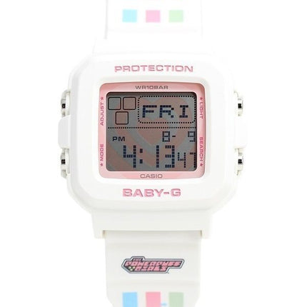 Casio Baby-G Plus The Powerpuff Girls Collaboration digitaalinen kvartsi BGD-10KPP-7 100M naisten kello erityisellä pidikkeellä