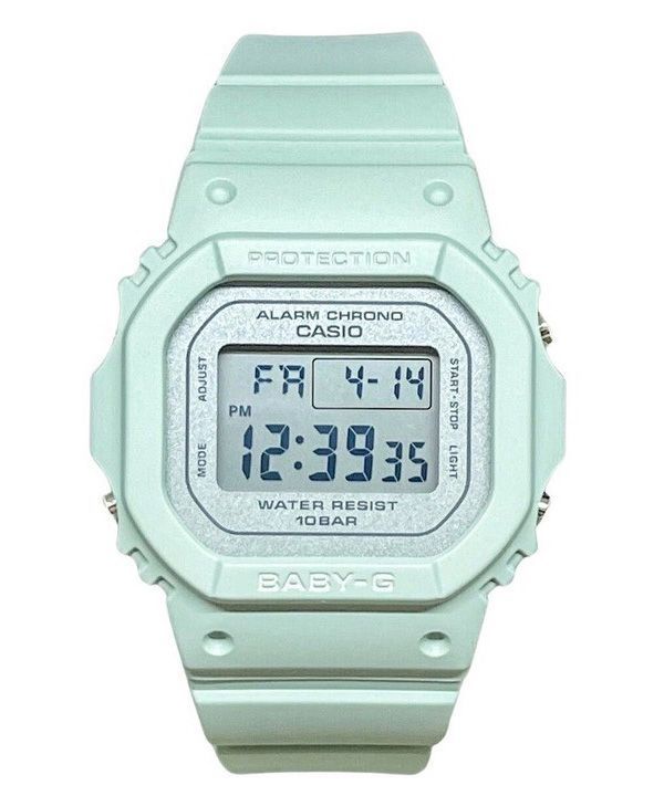 Casio Baby-G digitaalinen vihreä hartsihihna kvartsi BGD-565SC-3 100M naisten kello