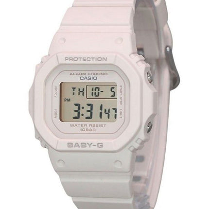 Casio Baby-G digitaalinen beige vaaleanpunainen hartsihihna kvartsi BGD-565U-4 100M naisten kello