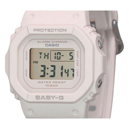 Casio Baby-G digitaalinen beige vaaleanpunainen hartsihihna kvartsi BGD-565U-4 100M naisten kello