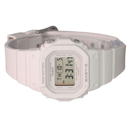 Casio Baby-G digitaalinen beige vaaleanpunainen hartsihihna kvartsi BGD-565U-4 100M naisten kello