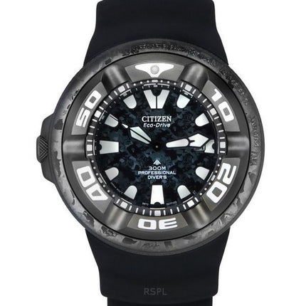 Citizen Eco-Drive Promaster Marine Godzilla Limited Edition musta kellotaulu Diver&#39,s BJ8056-01E 300M miesten kello